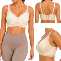 Biustonosz sportowy damski push up modelujący bezszwowy rozmiar M