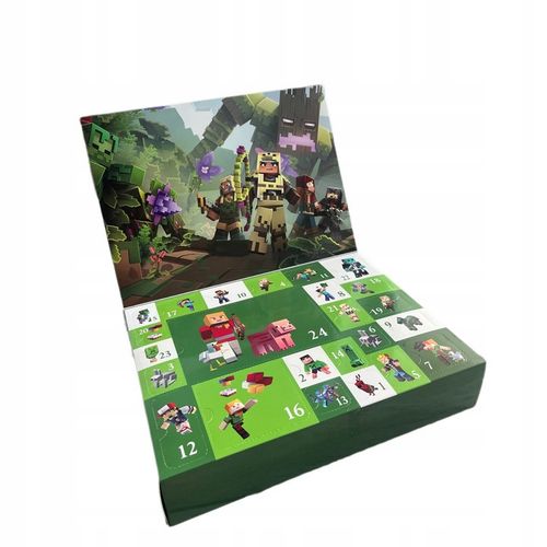 Kalendarz Adwentowy Minecraft Odliczanie Figurka Klocki Dla Dzieci na Arena.pl