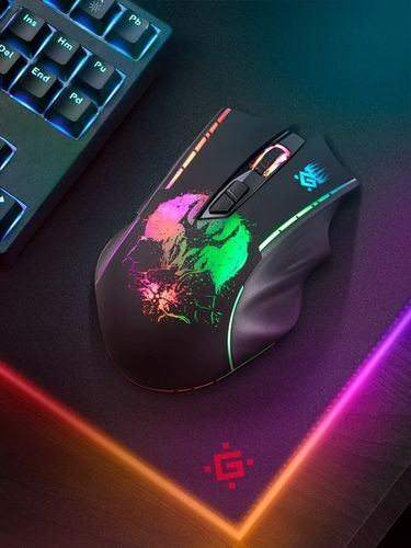 MYSZKA BEZPRZEWODOWA GAMINGOWA MYSZ DLA GRACZY USB DEFENDER Kronos GM-695 na Arena.pl