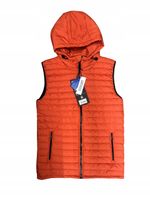 Kamizelka Ecoalf Litialf - męska pomarańczowa rozmiar L