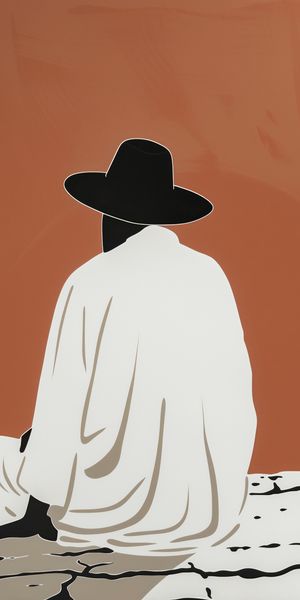 Plakat 50x100cm Rozmyślania w Oddali zdjęcie 1