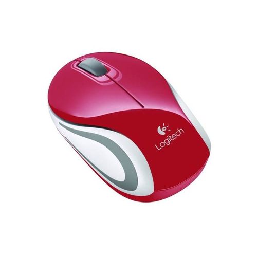 Mysz Logitech Wireless Mini Mouse M187 (910-002732) Czerwona na Arena.pl