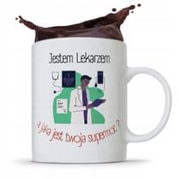 Kubek Dla Doktora Jestem Lekarzem Z Nadrukiem Ze Zdjęciem