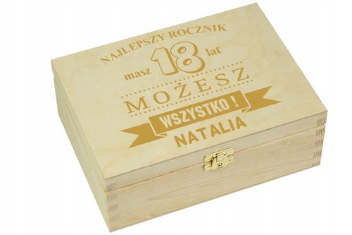 PUDEŁKO NIEZBĘDNIK PREZENT NA 18 30 40 50 URODZINY na Arena.pl