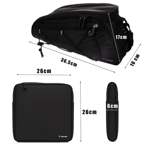 Sakwa Rowerowa Trizand 25516 zdjęcie 2