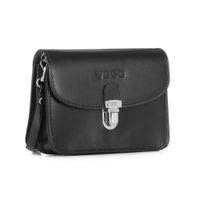 BIG SASZETKA SKÓRZANA DO PASKA KEMER VOOC Vintage P111 CZARNA