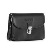 BIG SASZETKA SKÓRZANA DO PASKA KEMER VOOC Vintage P111 CZARNA