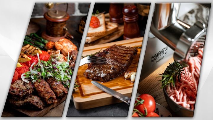 PROFESJONALNA MASZYNKA PREMIUM DO MIELENIA MIĘSA KIEŁBASY PRO ZESTAW XXXXL zdjęcie 6