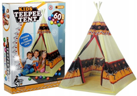 Namiot Tipi Indiański Dom Zabaw 60 Piłek 155 cm
