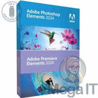 Photoshop & Premiere Elements 2025 - Licencja Wieczysta (LifeTime) - Windows - Licencja Biznes - BOX (USB)