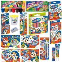 WYPRAWKA SZKOLNA XXL DLA KLAS 0-3 BAMBINO, ZESTAW 19 PRZYBORÓW SZKOLNYCH