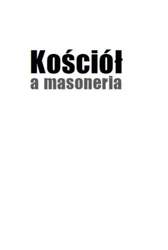 Kościół a masoneria na Arena.pl