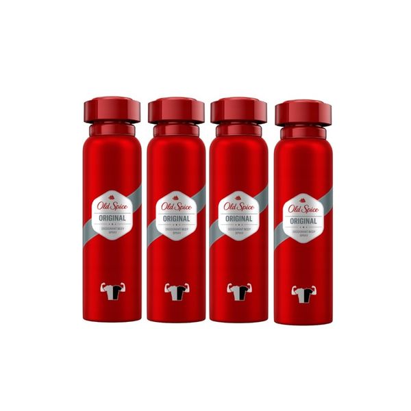 Old Spice Original męski dezodorant spray 4x150 ml zdjęcie 1