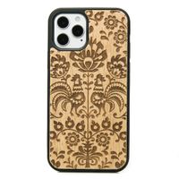 drewniane etui na iphone 12 / 12 pro polski folk aniegre