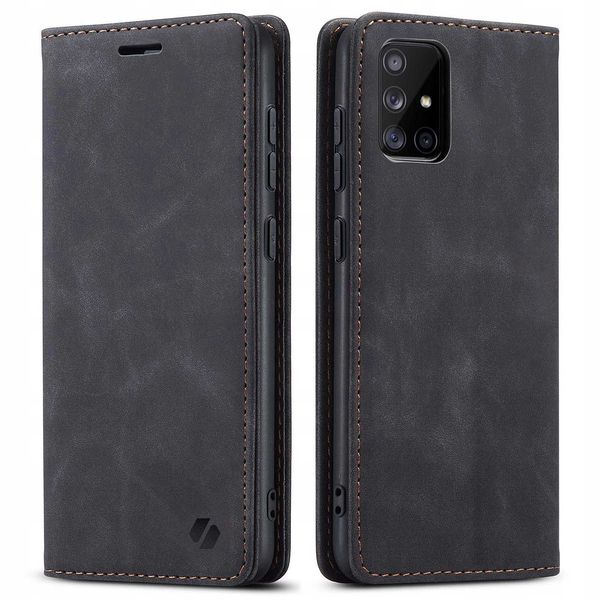 Spacecase Wallet Galaxy A71 Black zdjęcie 5