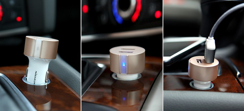 ŁADOWARKA SAMOCHODOWA NILLKIN 2XUSB 3.4A SZYBKA na Arena.pl