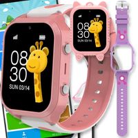 SMARTWATCH DLA DZIECI ZEGAREK DZIECIĘCY GPS 4G LOKALIZATOR NA KARTĘ SIM GRY LT56