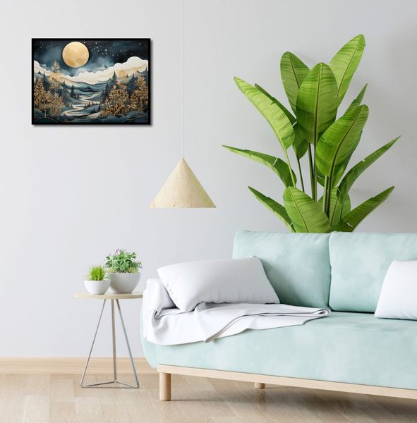 Plakat 55x40cm Szepty Nocnego Lasu zdjęcie 4