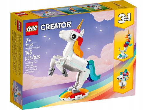 LEGO Creator 3w1 Magiczny jednorożec 31140 na Arena.pl