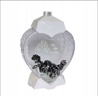 EKSKLUZYWNY ZNICZ SERCE biały personalizowany GRAWER DLA ŻONY