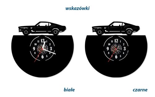 Zegar ścienny z płyty winylowej 218.13 Vintage Car na Arena.pl