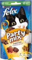 PURINA FELIX PARTY MIX ORIGINAL MIX O SMAKU KURCZAKA WĄTRÓBKI I INDYKA 60 G