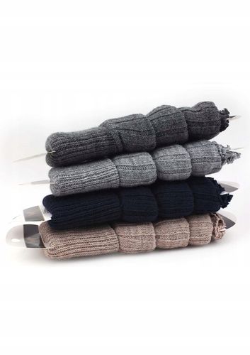 Getry Damskie na Nogi Wełna Ocieplacze na Łydki Ciepłe Cerber na Arena.pl