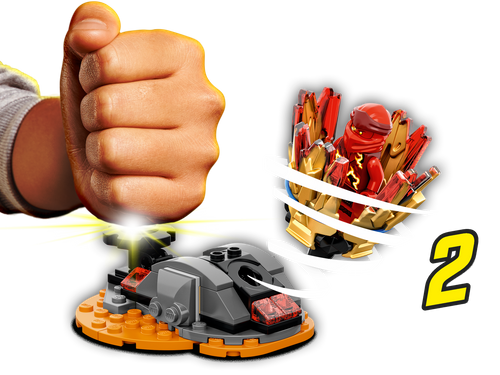 LEGO Ninjago Wybuch Spinjitzu Kai 70686 na Arena.pl