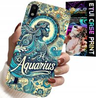 ETUI DO SAMSUNG A10 - ZNAK ZODIAKU, WODNIK, ASTRONOMIA PLECKI