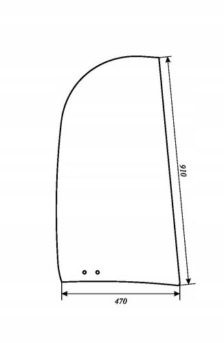 Szyba boczna prawa przesuwna JCB 8025, 8026, 8030, 8035 CTS ZTS na Arena.pl