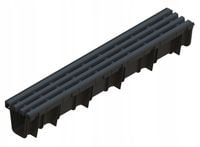 ODWODNIENIE LINIOWE KORYTKO ODPŁYW A15 KRATKA KANAŁ LINIOWY ANTRACYT