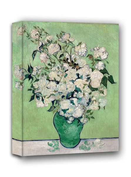 Roses, Vincent van Gogh - obraz na płótnie 50x70 cm zdjęcie 1