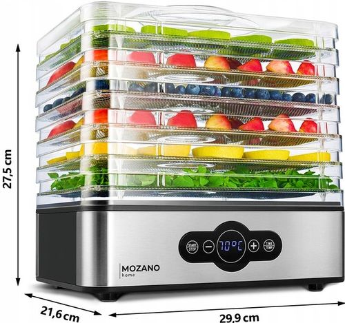 SUSZARKA DO GRZYBÓW OWOCÓW WARZYW SPOŻYWCZA DUŻA STALOWE SITA 500W ŻYWNOŚCI na Arena.pl