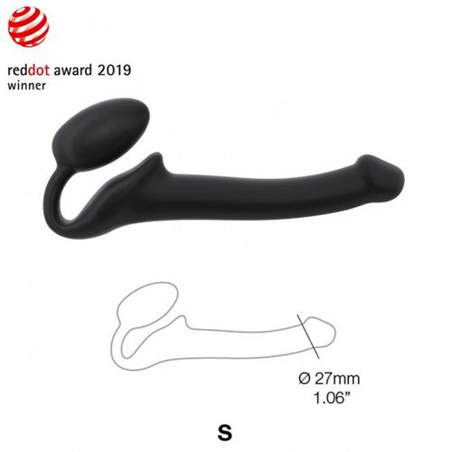 semi realistic bendable strap on black   s na Arena.pl