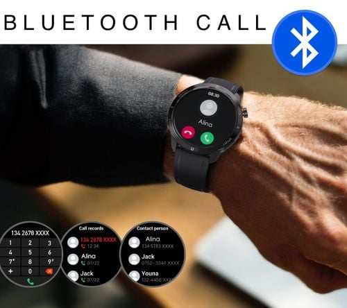 smartwatch rubicon rncf14 silver/white smarub252 na Arena.pl