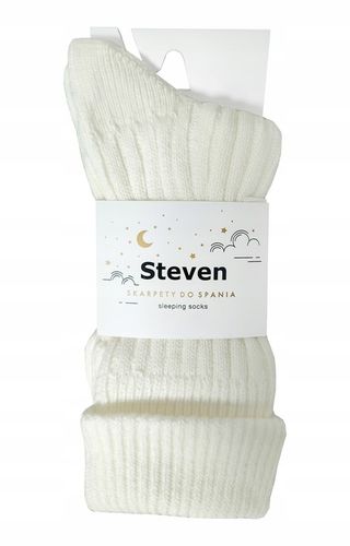 STEVEN SKARPETKI DO SPANIA grube skarpety damskie WEŁNA - 38-40 na Arena.pl