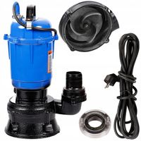 POMPA DO SZAMBA WODY BRUDNEJ CZYSTEJ Z ROZDRABNIACZEM MOCNA ZATAPIALNA