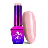 Lakier hybrydowy LED/UV Gel Polish MollyNails Madame French Nr428 Cherie 8g