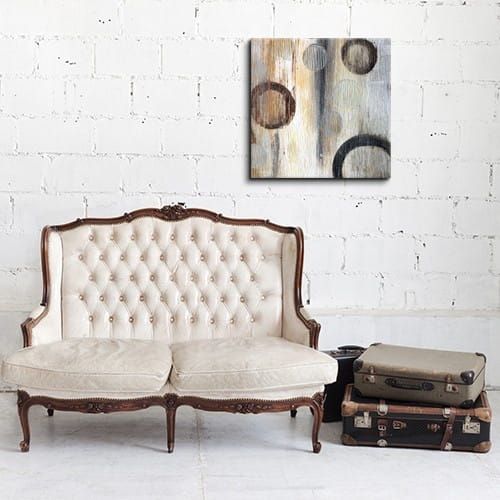 Abstraction II - Obraz na płótnie 60x60 cm na Arena.pl