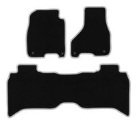 Dywaniki welurowe CARLUX-SILVER do Dodge RAM DS DJ 1500 2012-2020