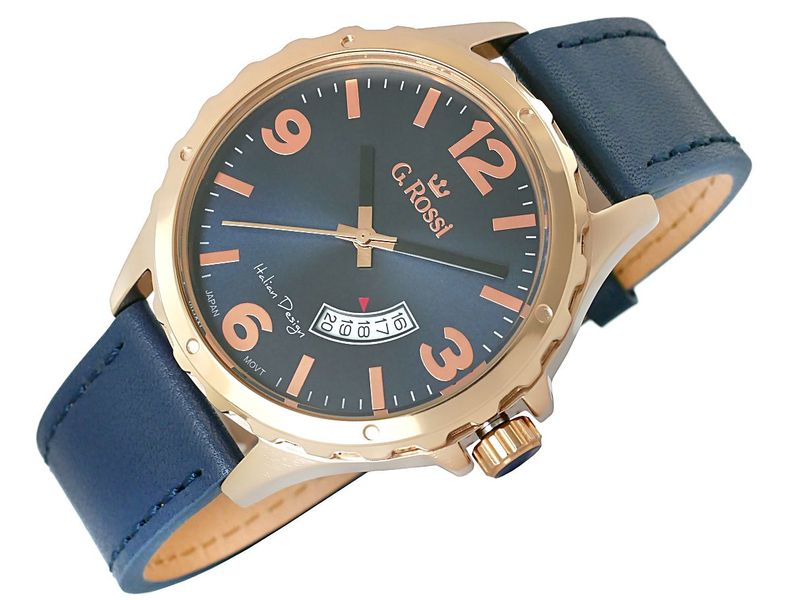 zegarek męski g.rossi 10273a-6f3 + box zdjęcie 3
