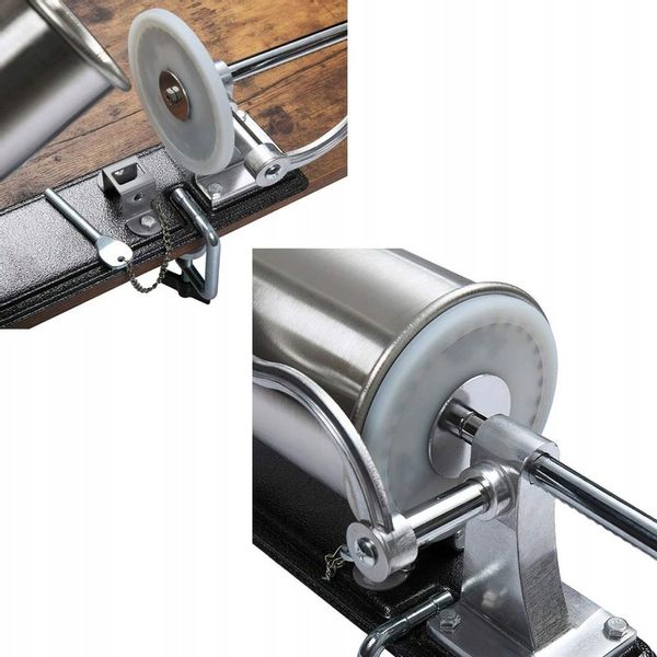 Nadziewarka do kielbas 5,5 kg maszynka do kielbasy nadziewarka do wedlin zdjęcie 5