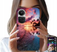 ETUI DO OPPO RENO10 PRO 5G - PLAŻA WAKACJE WYSPA PIĘKNE WIDOKI +FOLIA