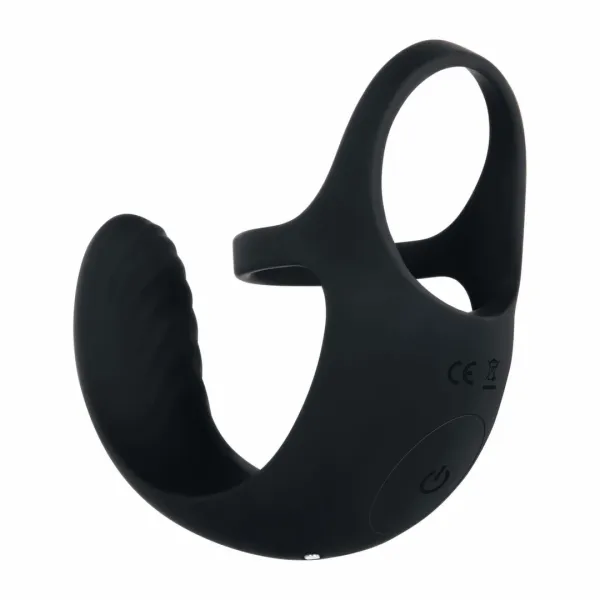 evolved vibrating ball cradle black - system wibracyjny z pilotem zdjęcie 4