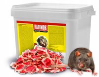 Trucizna, trutka przeciwko myszom, szczurom Ratimor 1 kg
