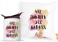 Zestaw Poduszka + Kubek Dla Jubilera Prezent Z Nadrukiem Ze Zdjęciem