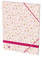 TECZKA A4 Z GUMKĄ OXF FLORAL 400113678