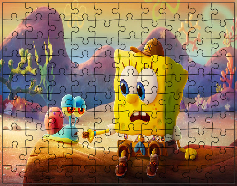Puzzle Spongebob zdjęcie 1
