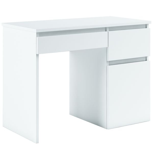 biurko MEGAN A1 BIAŁE duże wolnostojące zdjęcie 1