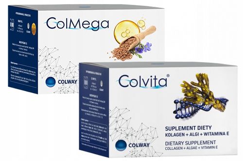 COLVITA Colway Kolagen 120 kaps. + ColMega Colway 60 kaps. na Arena.pl